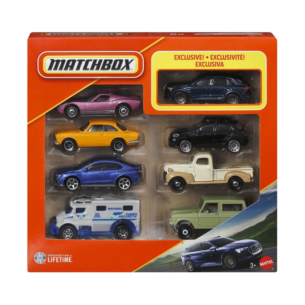 Carrinho Matchbox HVR81 - Embalagem com 8 Unidades (SORTIDO)