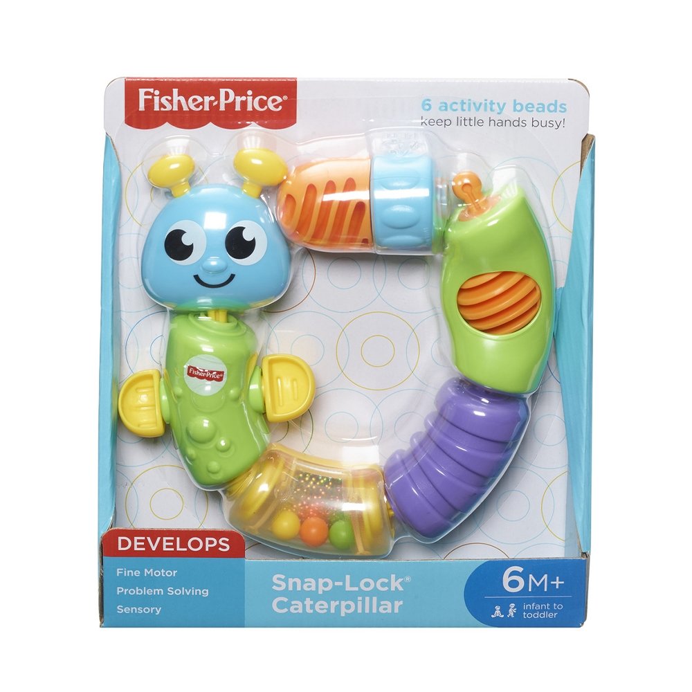 Brinquedo Centopeia Cores Divertidas Fisher Price Mattel