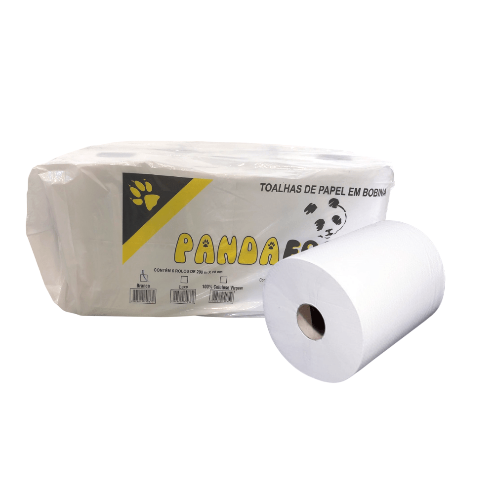 P.TOALHA BOB BCO 20X200X6 PANDAFREE
