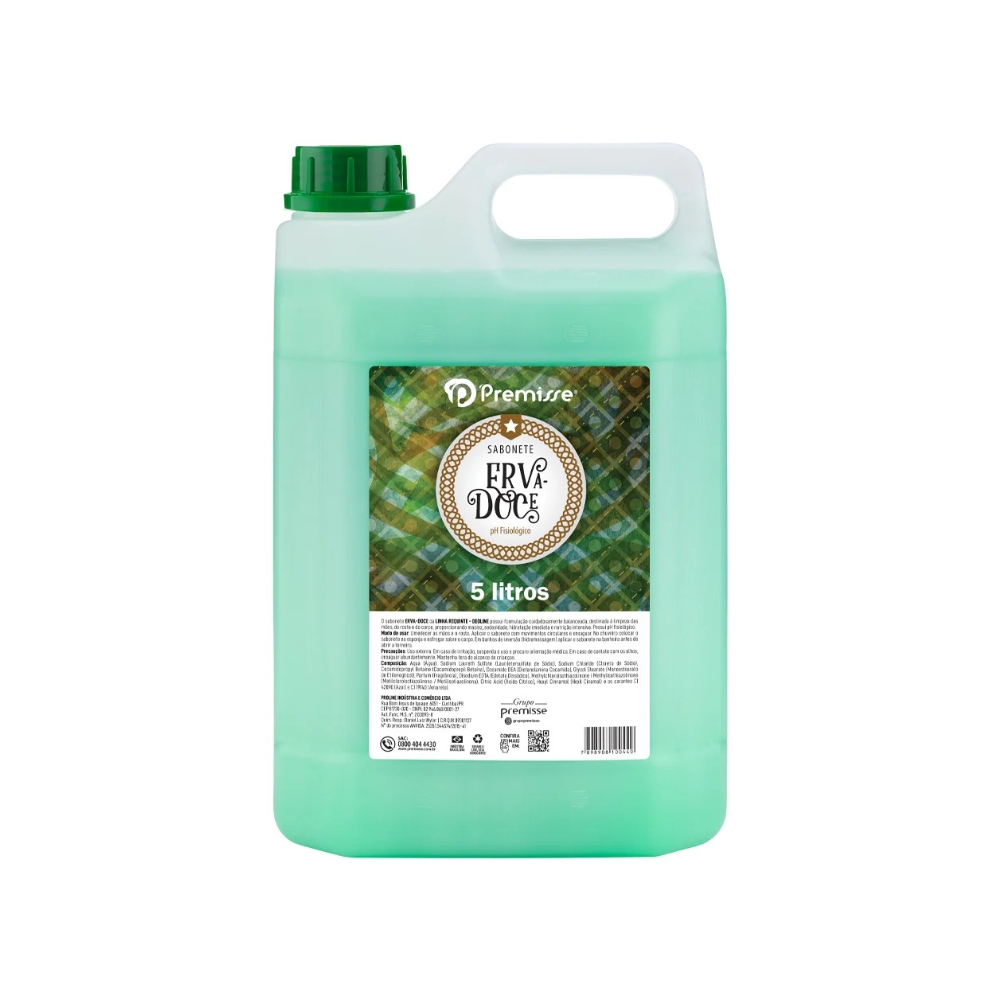 Sabonete Erva Doce Premisse Deoline 5lts