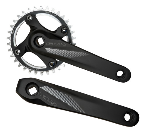 Pedivela Coroa Única Ponta Quadrada 170mm