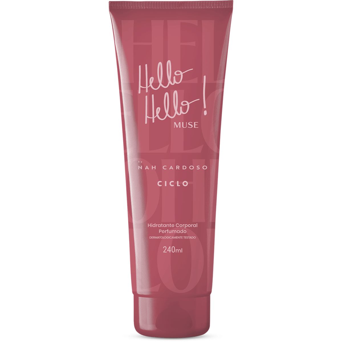 Loção Hidratante Hello Hello Muse 240ml Creme Perfumado Corporal Ciclo Nah Cardoso