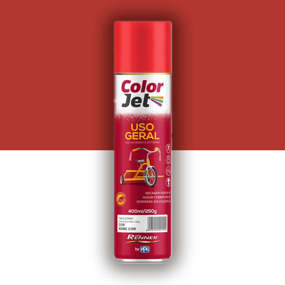 COLOR JET USO GERAL VERMELHO