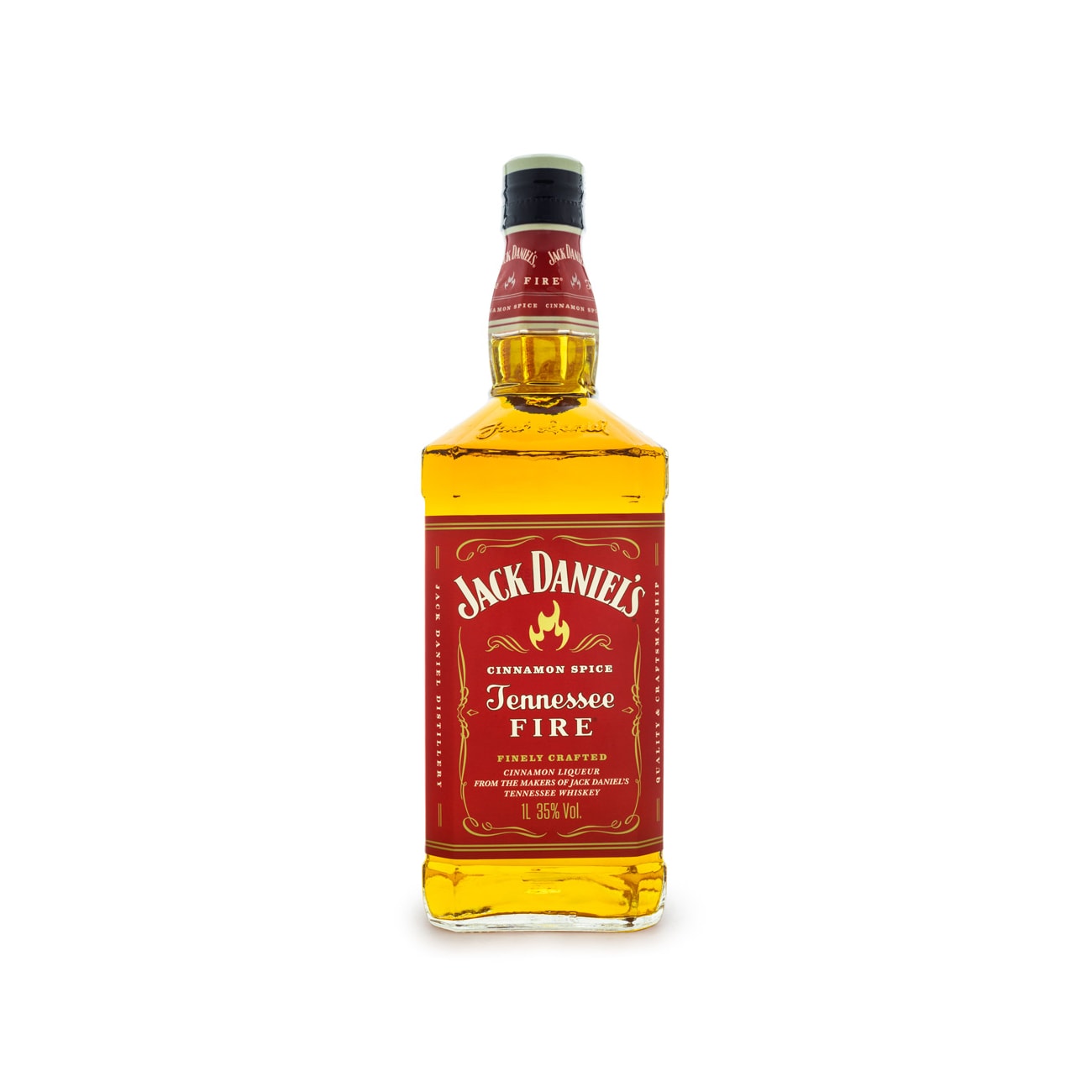 Whisky Americano JACK DANIEL'S Fire Garrafa 1L