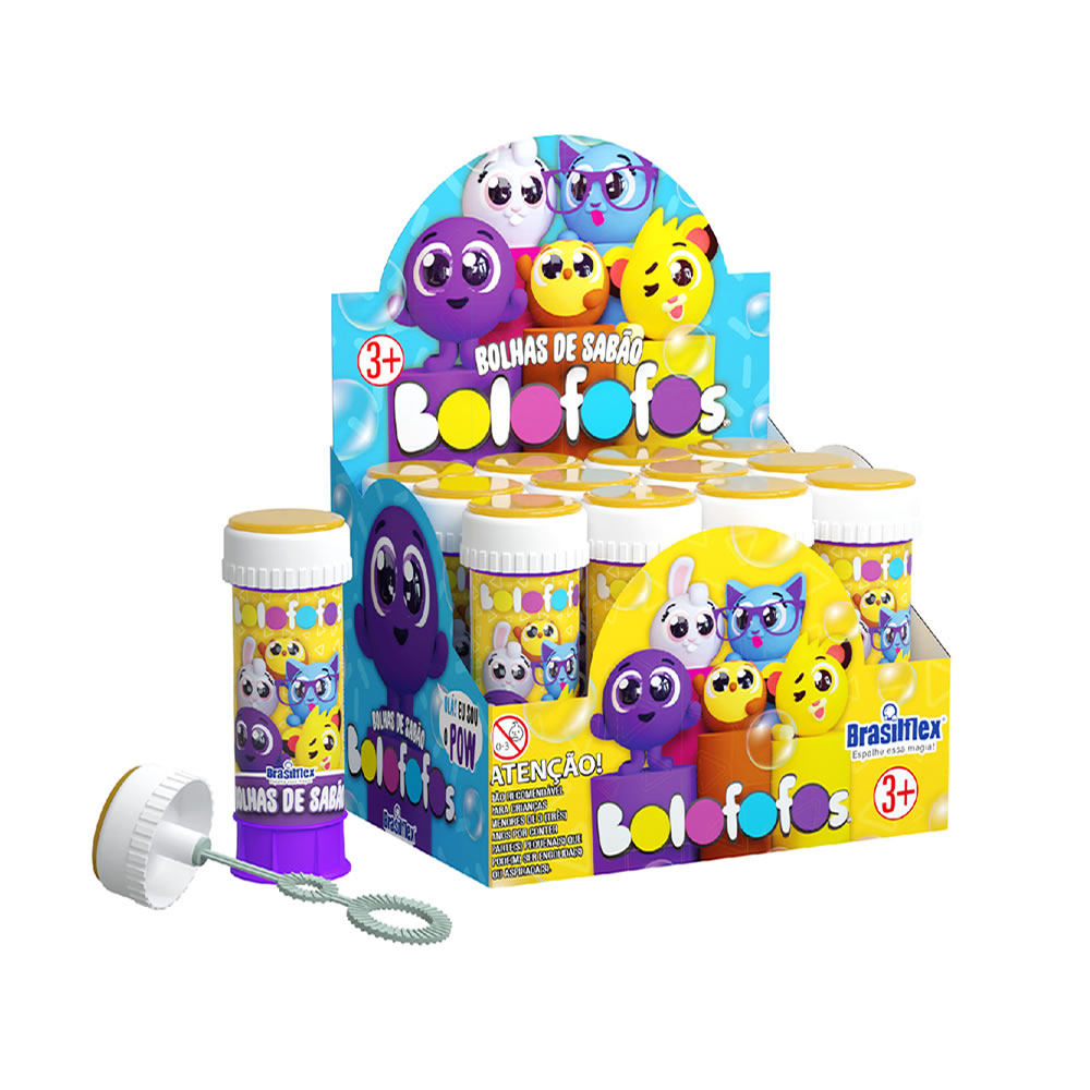 Bolofofos Bolha 60Ml Com Jogo - Pais e Filhos 834919-1
