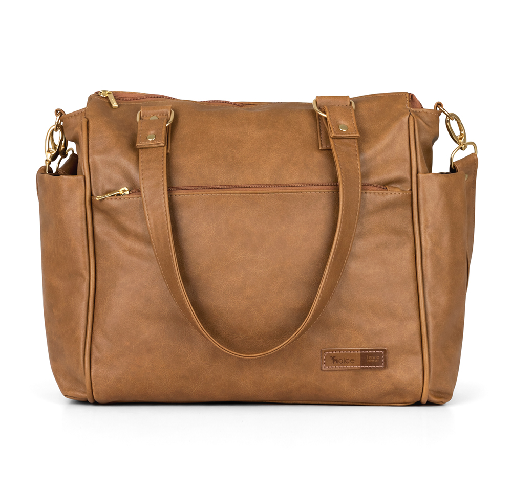 Bolsa Mochila Maternidade 2 em 1 Corah Caramelo - Alce