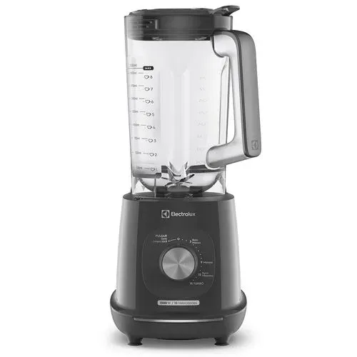 Liquidificador Electrolux Efficient com TriForce 15 Velocidades e Jarra com 3,2 Litros Cinza - EBL1500