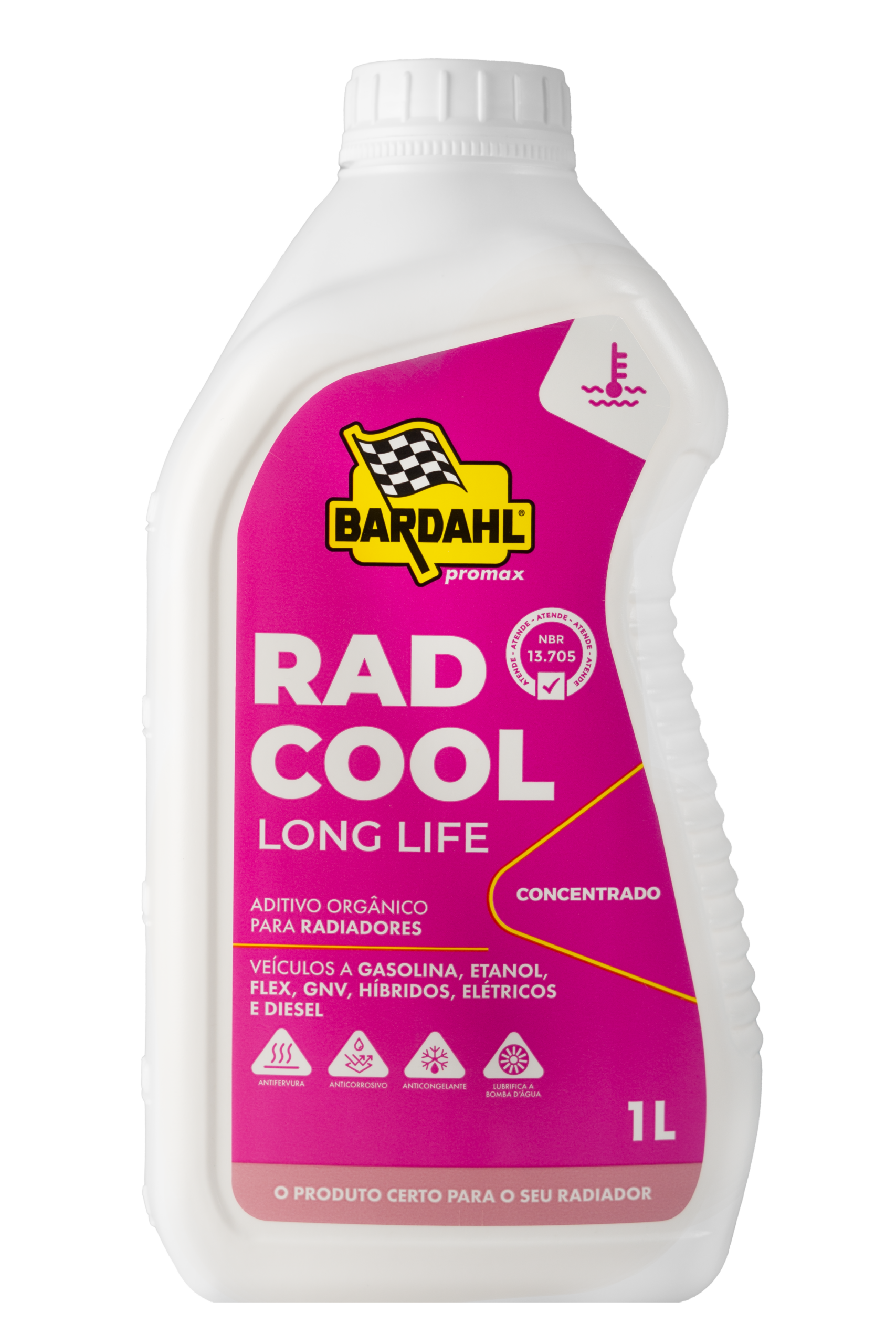 Aditivo Radiador Bardahl Rad Cool Long Life 1L