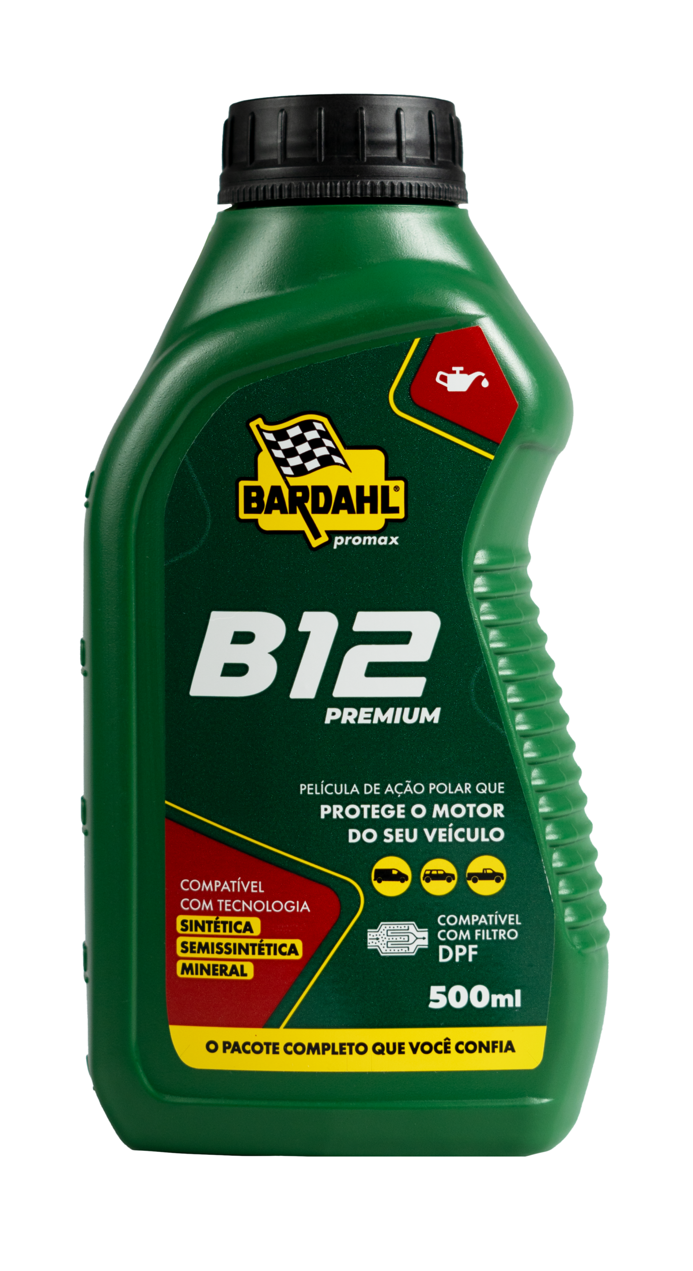 Aditivo Óleo Motor Bardahl B12 Premium 500ml SUV Picape Van