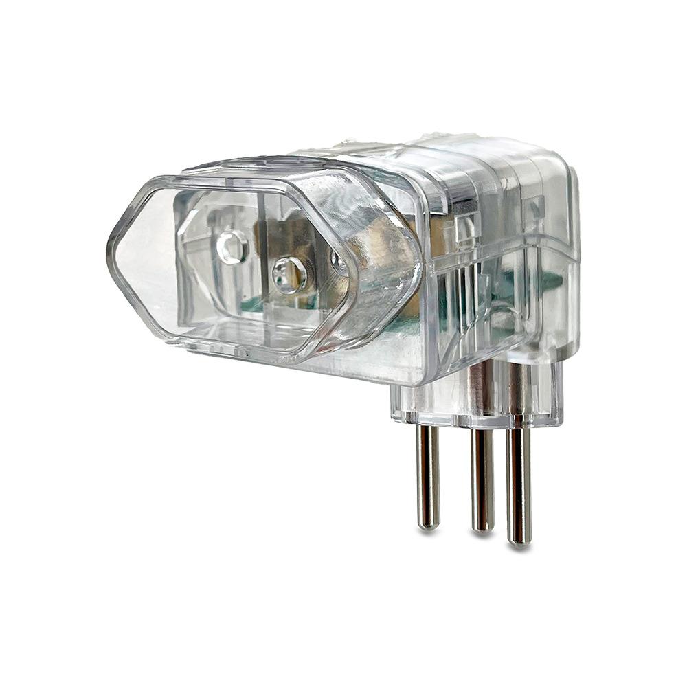 Protetor Contra Raios Elgin 2P+T - DPS - 10A - Bivolt - Transparente - 46RPS3010000