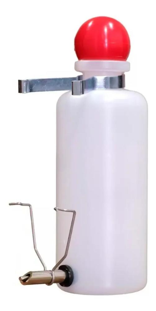 Bebedouro Maritaca, Calopsita, Agapornis, Papagaio - 500 Ml Cor Branco