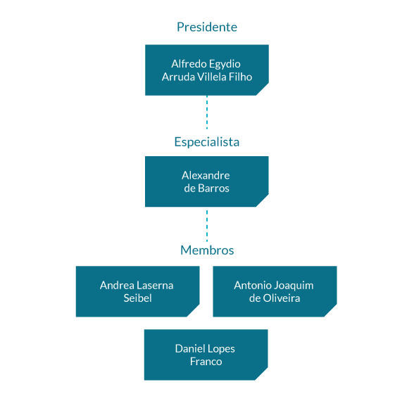 Comitê de TI e Inovação Digital: Alexandre de Barros (Presidente e Especialista), Andrea Laserna Seibel, Alfredo Egydio Arruda Villela Filho, Antonio Joaquim de Oliveira, Daniel Lopes Franco, Juliana Rozenbaum Munemori e Daniel Lopes Franco (Membro Especialista);