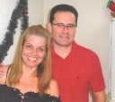 O casal itapetiningano Lídia (Trevisani Ribeiro) - Marcos Eduardo Fiuza, ambos fisioterapeutas, residentes em Capão Bonito, onde possuem uma clínica.