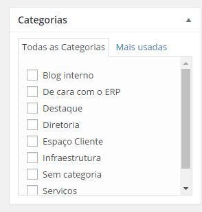 Categorias