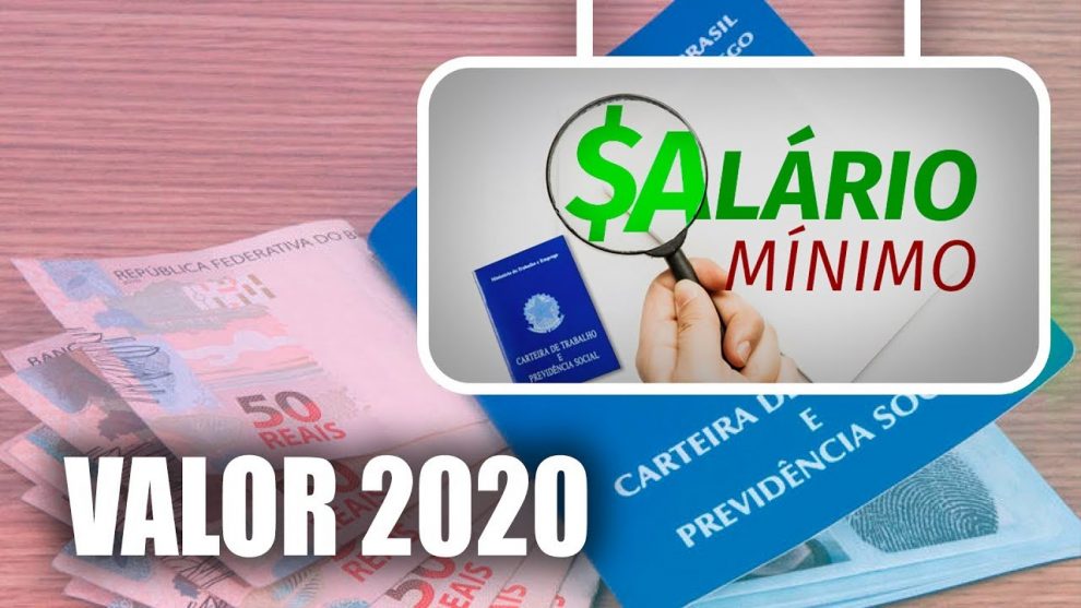 Salário mínimo de R$ 1.045,00 Salário mínimo de R$ 1.045,00
