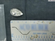 Foto de Diamante c/ massa de 2,09 ct - Rio de Janeiro/RJ
