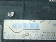 Foto de Diamante c/ massa de 5,03 ct - Rio de Janeiro/RJ
