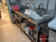 Miniatura 4 de 1 Pia inox com duas cubas grandes