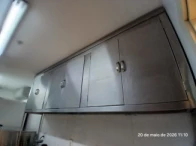 Miniatura 4 de 1 Balcão aéreo de inox com 6 portas