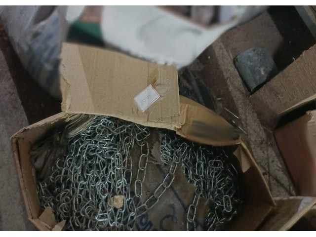 1.500 m de corrente em aço - São Leopoldo/RS