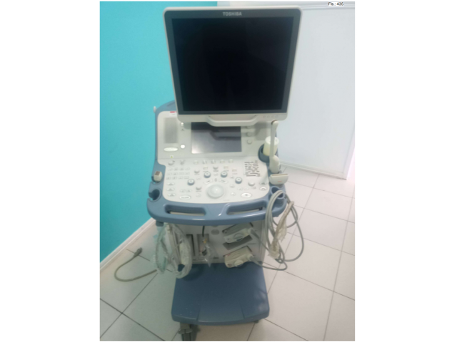 Aparelho de ultrassonografia usado, Toshiba Xario-Valença/BA