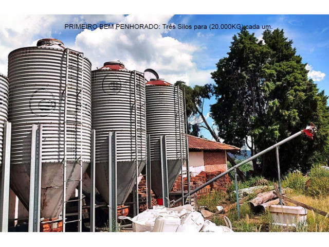 Silos -Estruturas metálicas - Vagão VFR800 - Pirassununga/SP