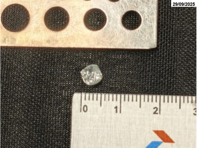 Diamante, com massa de: 1,143 ct - Ji-Paraná/RO