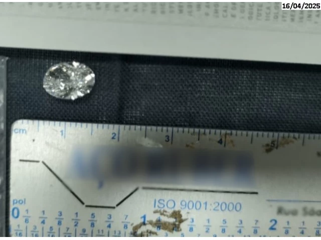 Diamante c/ massa de 4,10 ct - Rio de Janeiro/RJ