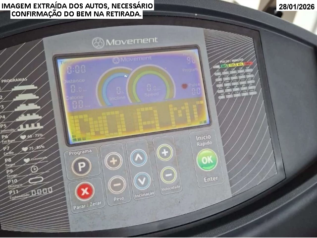 Esteira elétrica - Ap. de ar condicionado - Porto Velho/RO