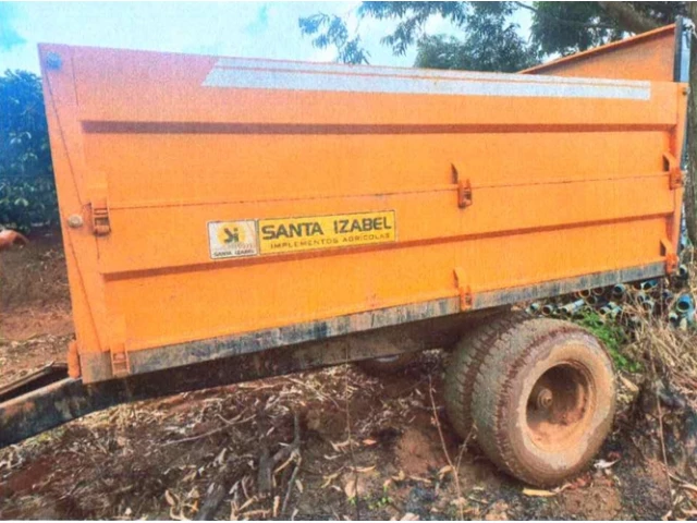 Carreta Agrícola - Santa Izabel - CBH 5000 - Cristina/MG