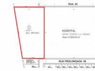 2/3 do terreno c/ 5.567,62m² - santa rita do sapucaí/mg