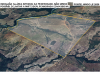 Parte ideal de fazenda c/ 43,56 ha - Bom Jardim de Goiás/GO, localizado em Bom Jardim De Goiás - GO