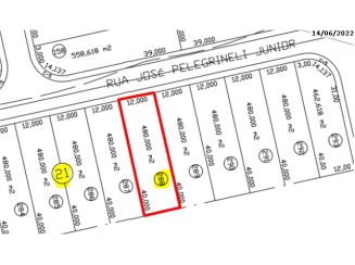 Terreno c/ 480m² - Iacanga/SP