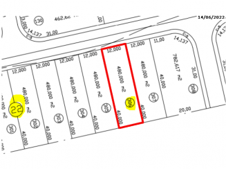 Terreno c/ 480m² - Iacanga/SP