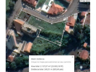 Edificação inacabada- Terreno - 2.137,50m² - Barra Bonita/SP