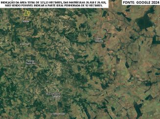 Parte ideal de fazenda c/ 92 hectares - Camapuã/MS