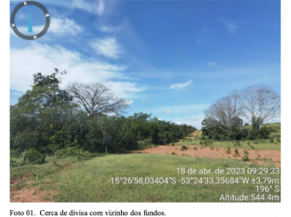 Fazenda c/ 250 hectares - General Carneiro/MT