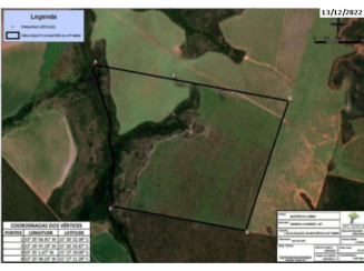 Fazenda c/ 250 hectares - General Carneiro/MT