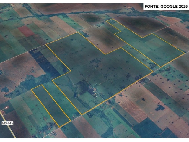 Foto Capa: Deodápolis/MS - Fazenda Menino Jesus -aprox. 597,14ha -diversas benfeitorias