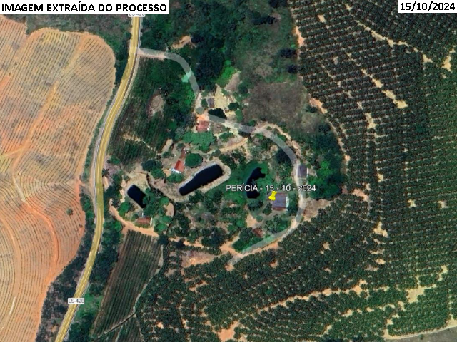 Chácara c/ 36.012,50m² - c/ benf. - são gabriel da palha/es - foto 2