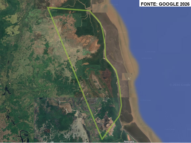 Fazenda com 4.011,6256 hectares e 5 casas