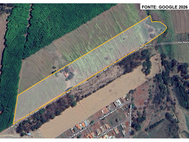 Chácara c/ 4,84 hectares - Santa Albertina/SP