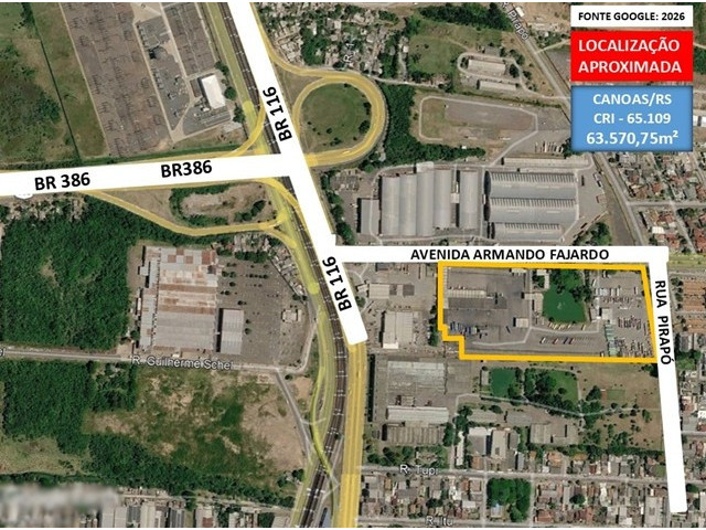 Complexo indl. c/ 6.686,07m² - Terreno c/ 63.570,75m²- Igara