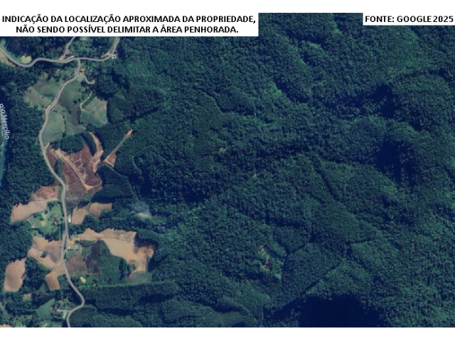 Parte Ideal c/ 7,26ha de Sítio c/ 72,60ha - Itaiópolis/SC