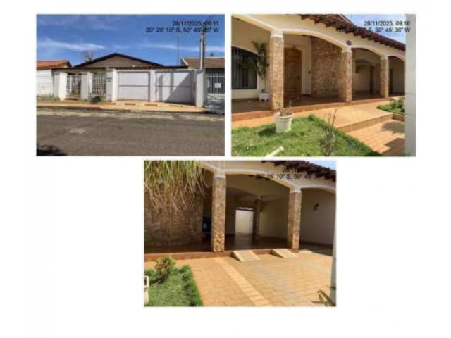 Casa 240,94m² - Terreno 562,50m² - Palmeira D'Oeste/SP