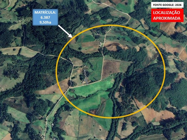 Chácara c/ 9,50ha - c/ edificações - zona rural