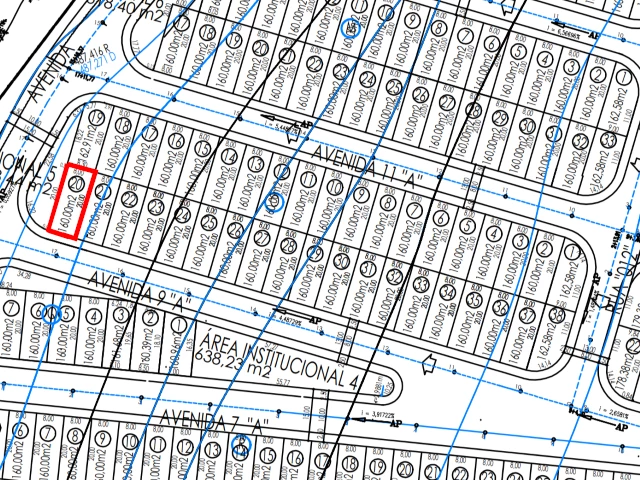 Terreno c/ 160m² - Lote 20 - Guaíra/SP