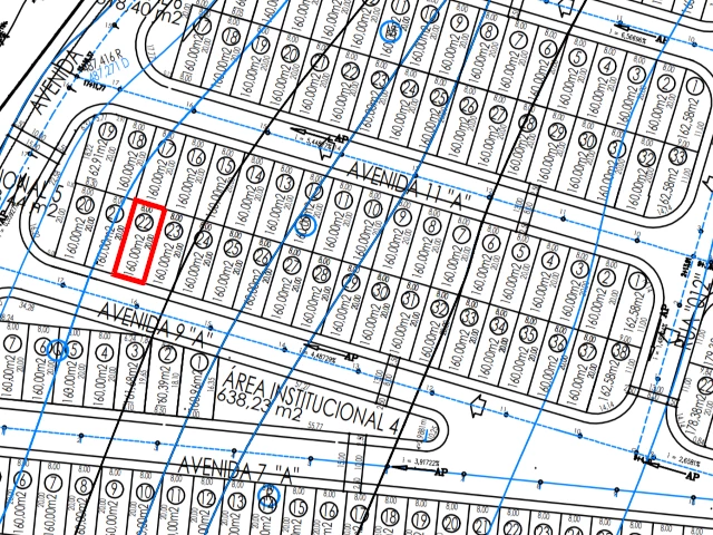 Terreno c/ 160m² - Lote 22 - Guaíra/SP