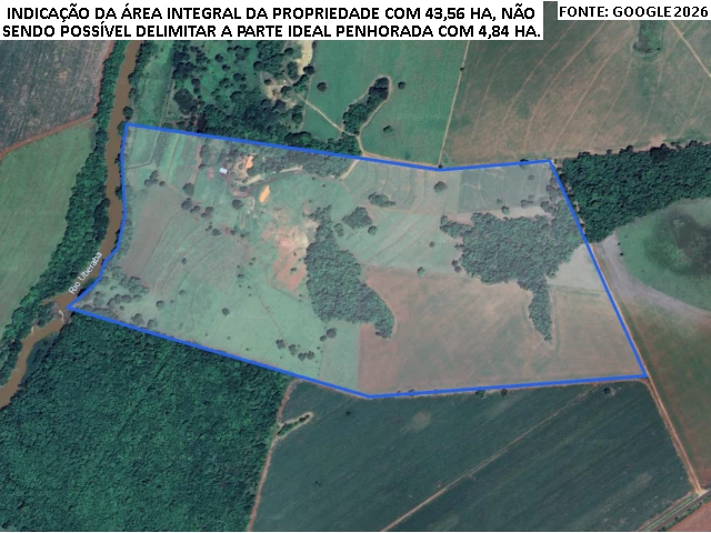 Parte ideal de sítio c/ 4,84 ha - Conceição das Alagoas/MG