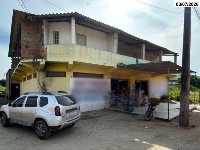 Edificação coml.res. 450m² - Terreno 2.228,50m² - Tanguá/RJ